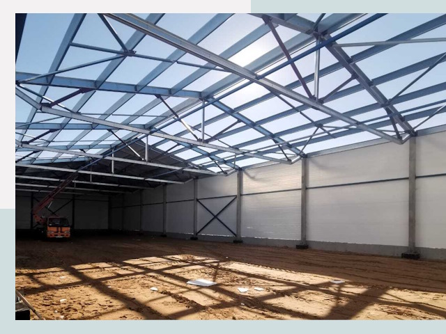 Строительство сенохранилищ в Стерлитамаке