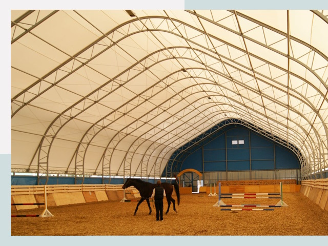 Строительство конных манежей в Стерлитамаке