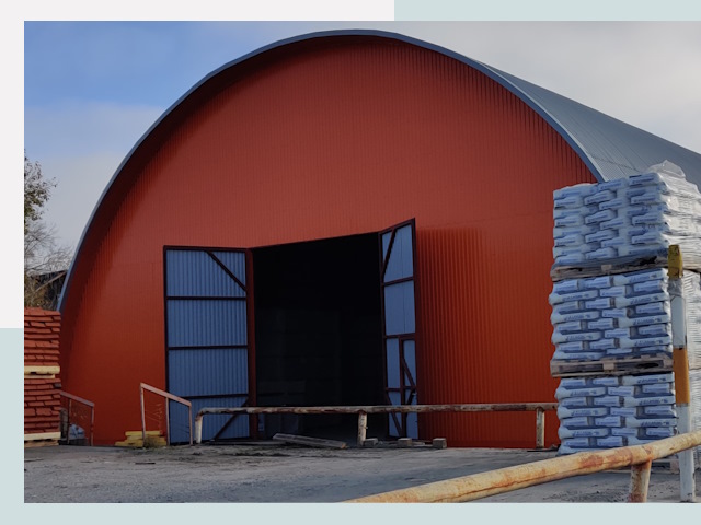 Полукруглые ангары по цене от 618 руб. в Стерлитамак