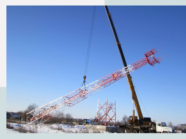 Строительство башен связи в Стерлитамаке от 618 руб.