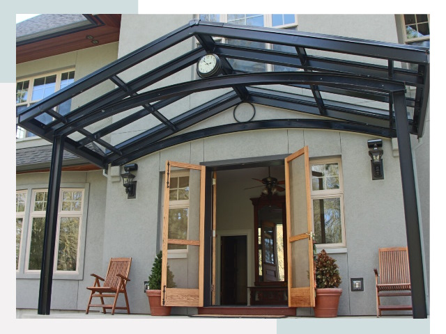 Козырьки металлические в Стерлитамаке