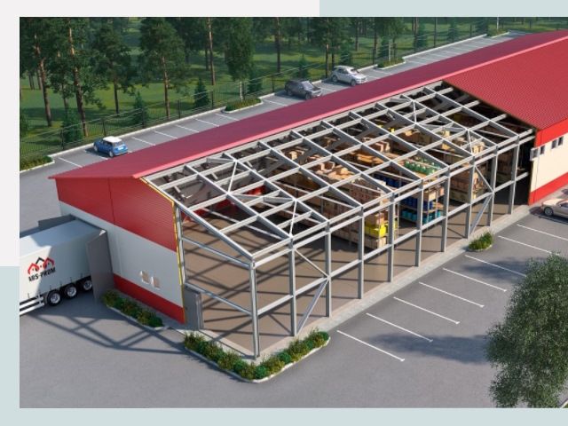 Проектирование ангаров в Стерлитамаке от 618 руб.