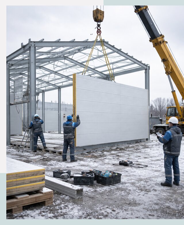 Строительство холодильных складов под ключ в Стерлитамаке