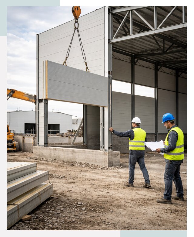 Склад из сэндвич панелей под ключ в Стерлитамаке от 9784 р. | СтальСтрой-Стм