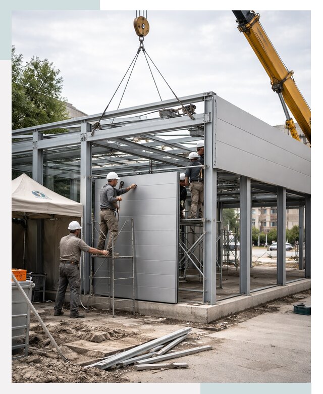 СтальСтрой-Стм: торговый павильон под ключ в Стерлитамаке от 36047 р.