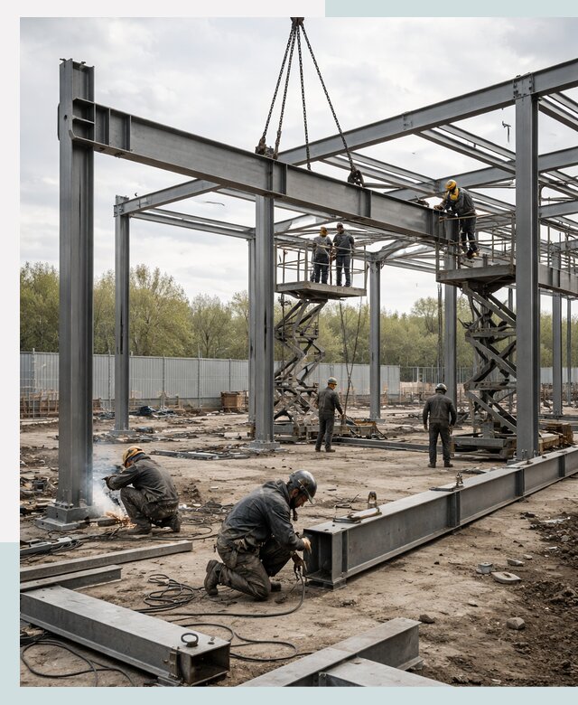 Строительство выставочных павильонов из металлоконструкций в Стерлитамаке