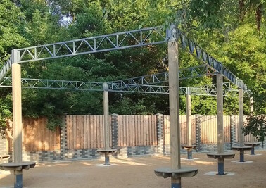 Терраса из металлоконструкций под ключ, проектирование, изготовление и монтаж от СтальСтрой-Стм